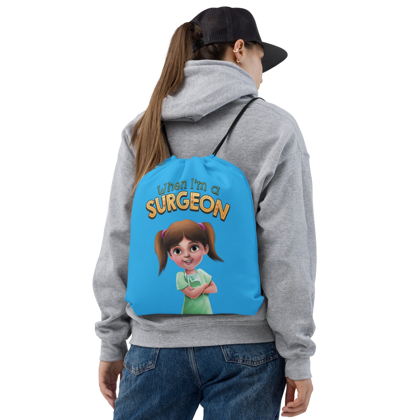 Best-seller fun quality surgeon doctor drawstring bag.