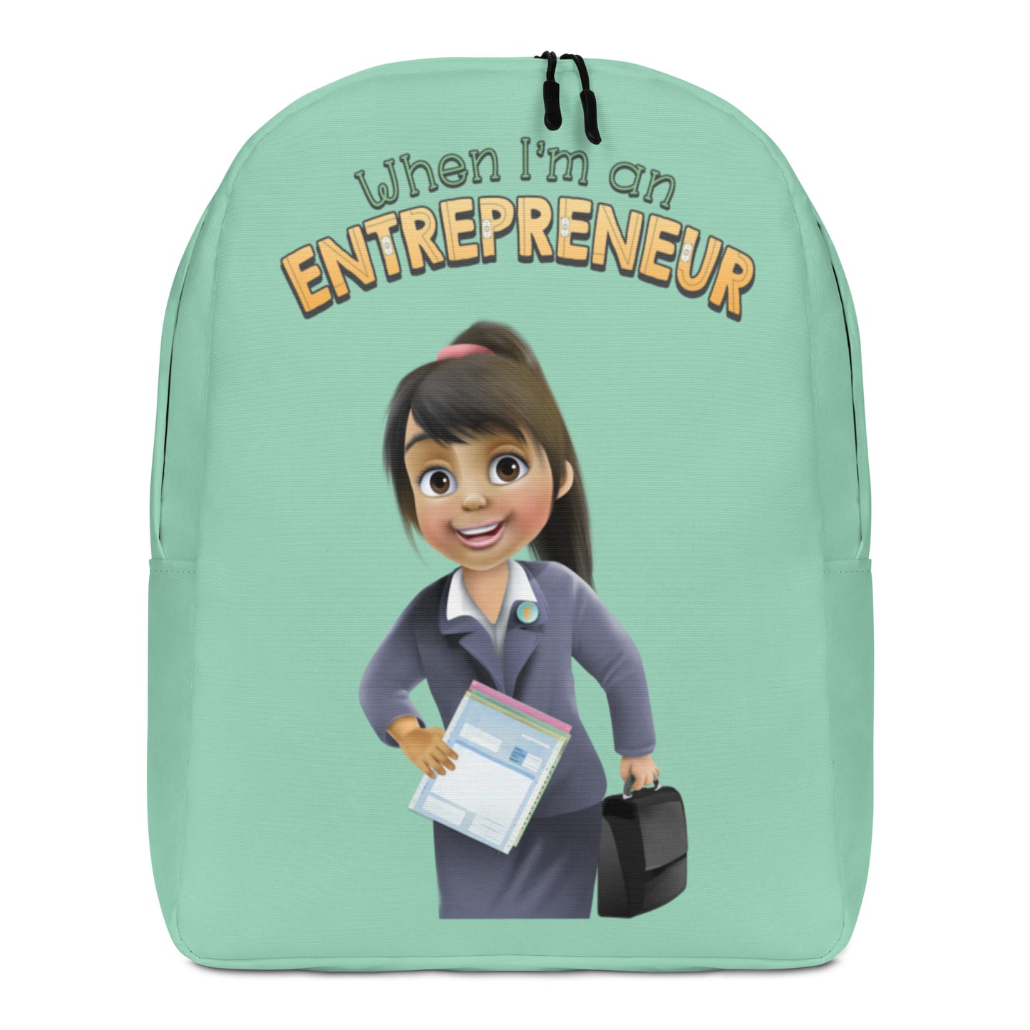 The best-seller smart future CEO, entrepreneur or millionaire girls' backpack.