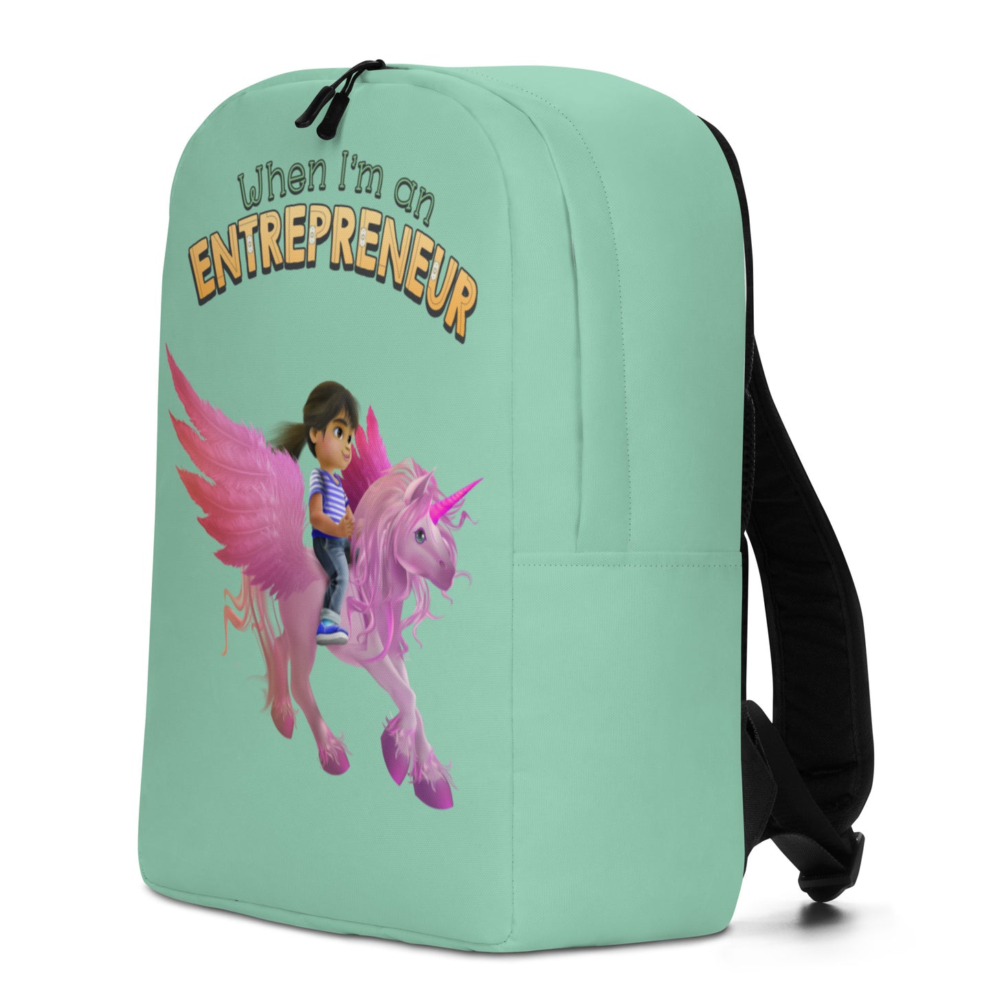 The coolest best fun unicorn entrepreneur CEO girl boss backpack