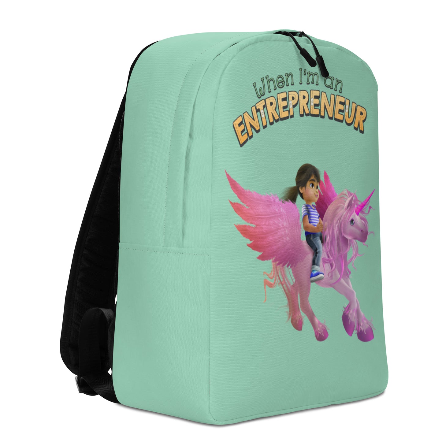 The coolest best fun unicorn entrepreneur CEO girl boss backpack