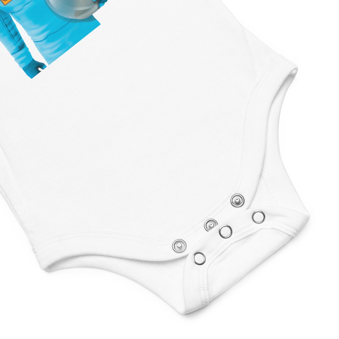 cute astronaut space STEM 100% cotton baby body suit one-piece