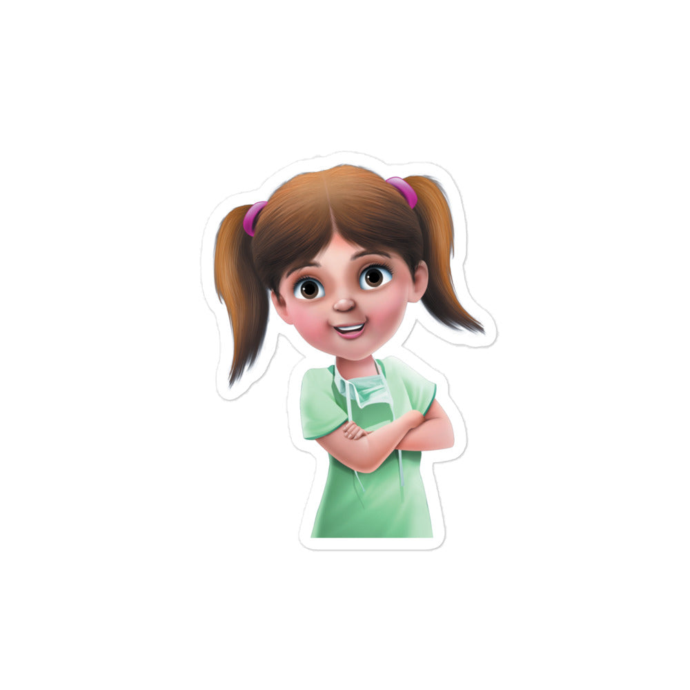 Popular attractive long lasting surgeon sticker for girls