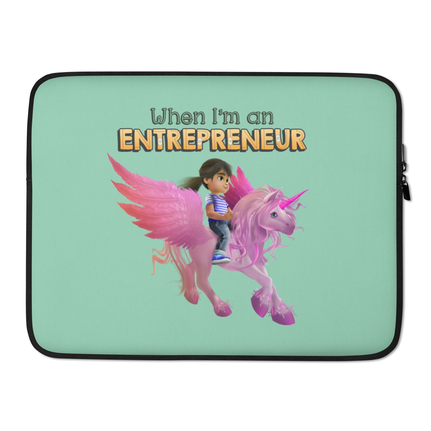 The best unicorn laptop sleeve bag for a female entrepreneur, CEO, girl boss