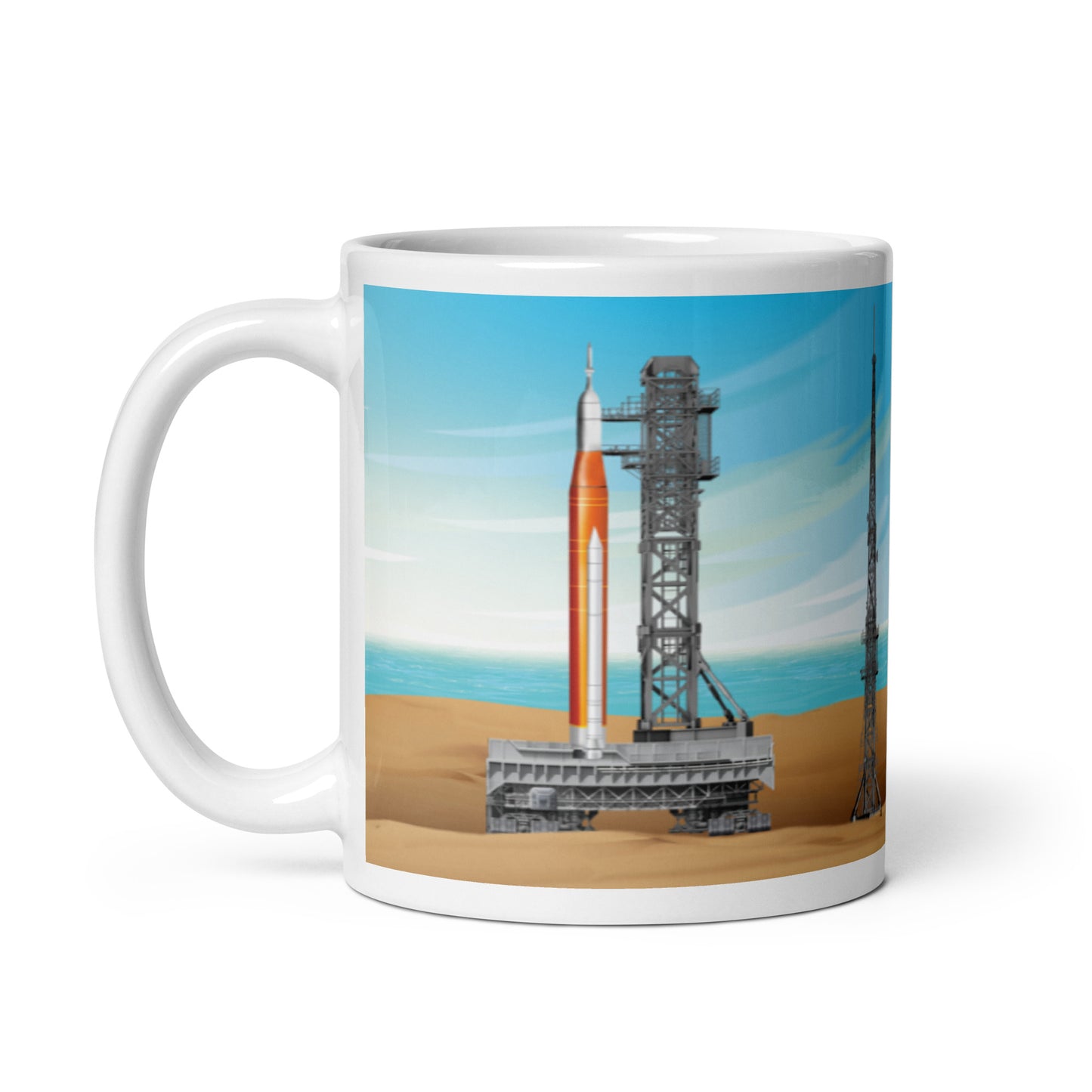 Artemis Mug. Inspirational mugs are one of our best gift options. Great for STEM lovers, students and Space Industry workers.