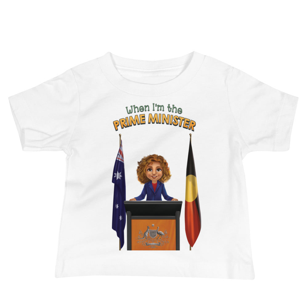 When I'm the Prime Minister Toddler Jersey Ring-Spun 100% Cotton T-Shirt