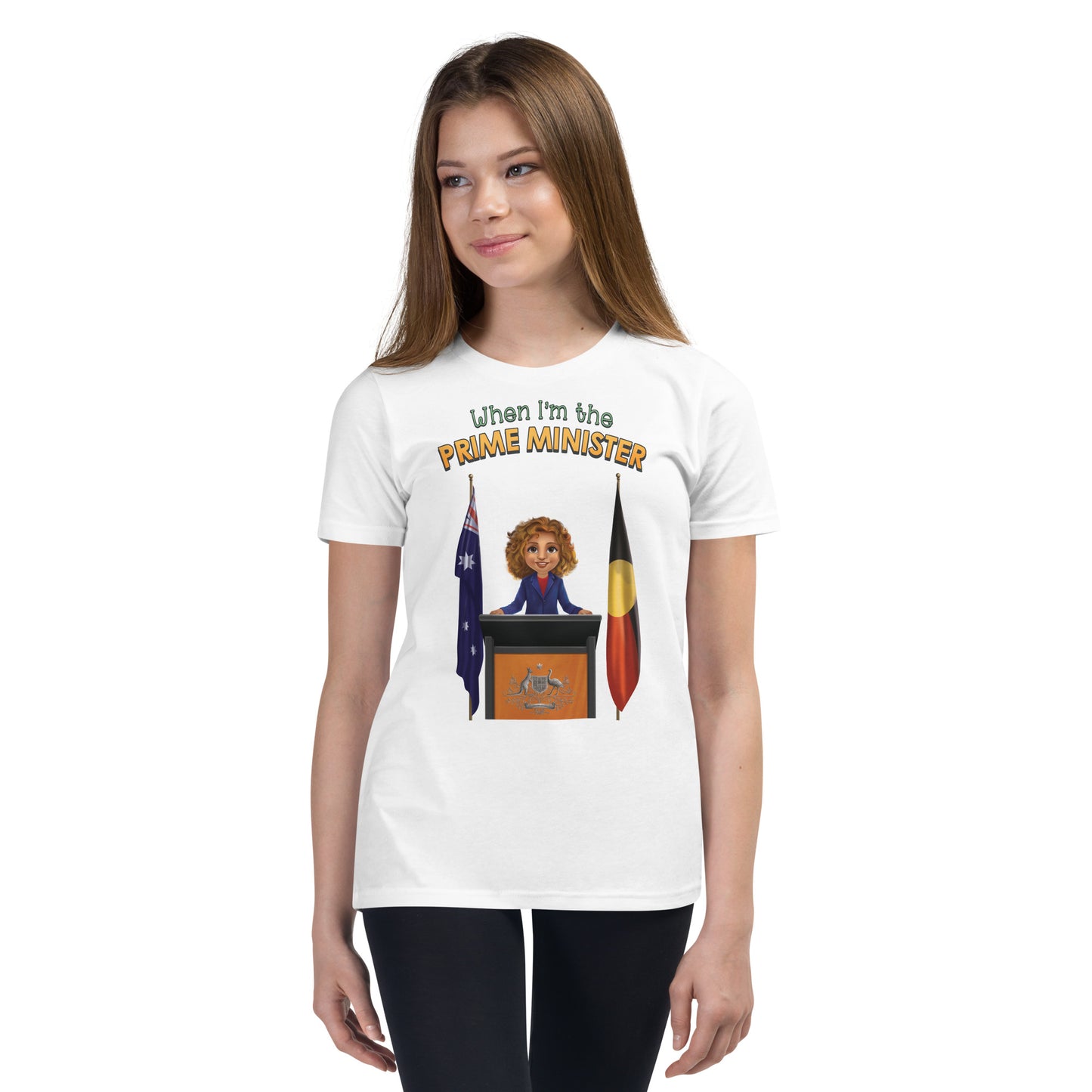 When I'm the Prime Minister Youth 100% Cotton T-Shirt