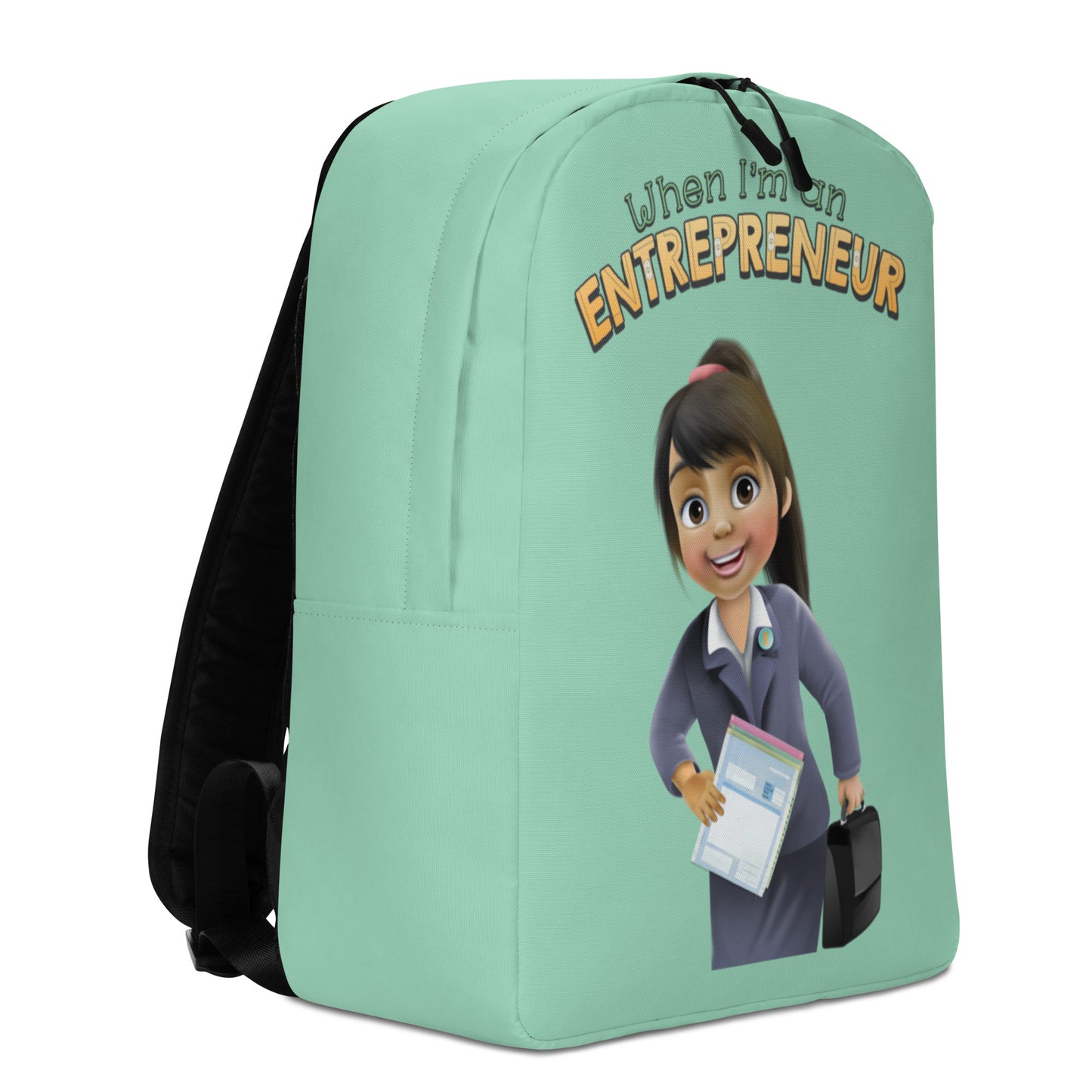 The best-seller smart future CEO, entrepreneur or millionaire girls' backpack.