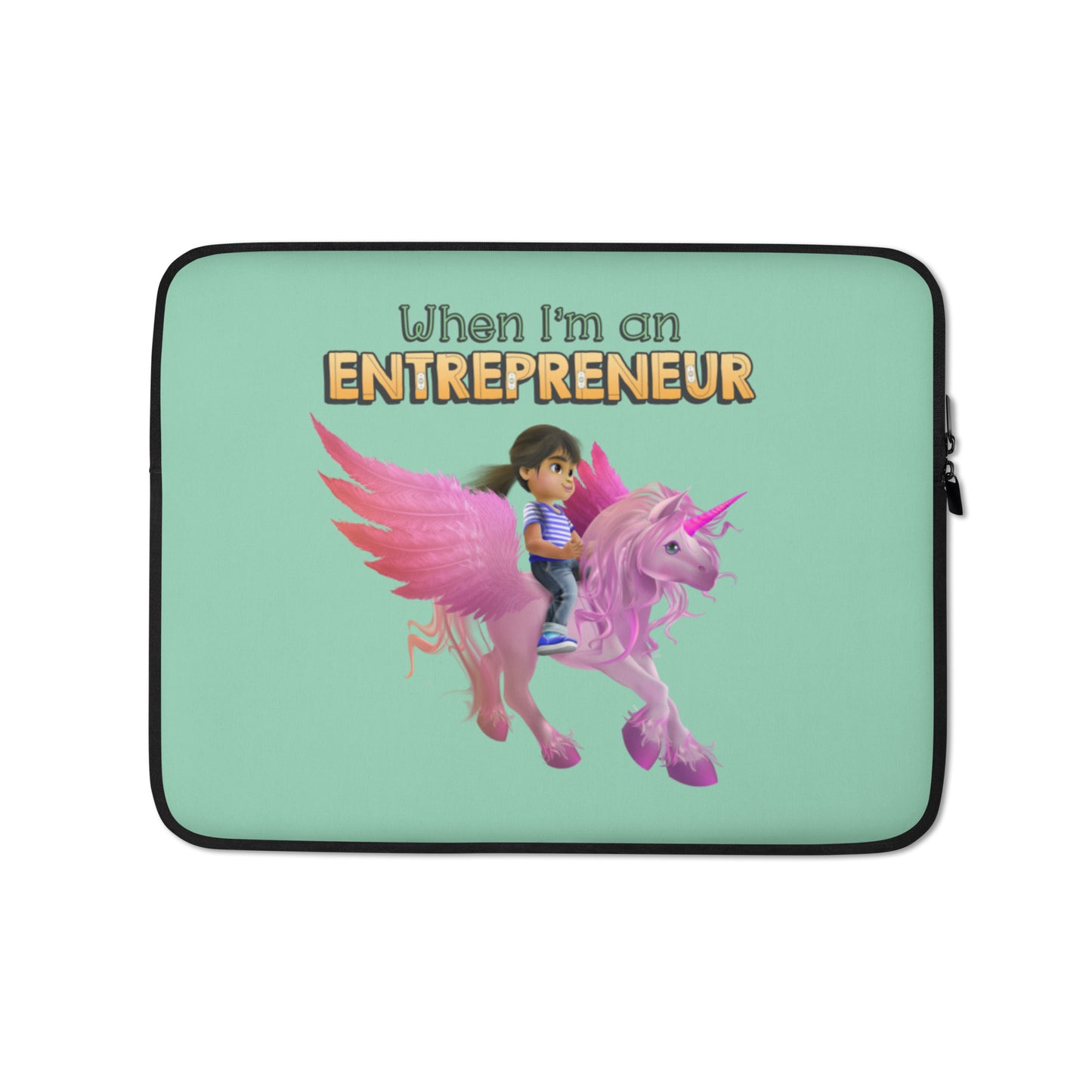 The best unicorn laptop sleeve bag for a female entrepreneur, CEO, girl boss