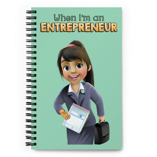 The coolest, cutest, best-selling spiral notebook for a female entrepreneur, CEO or girl boss.