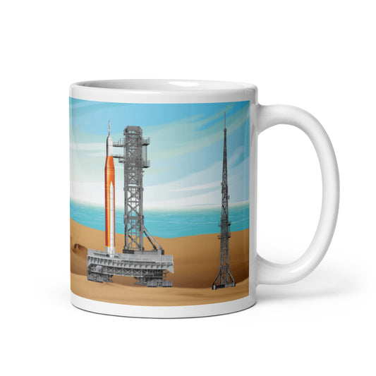 Artemis Mug. Inspirational mugs are one of our best gift options. Great for STEM lovers, students and Space Industry workers.